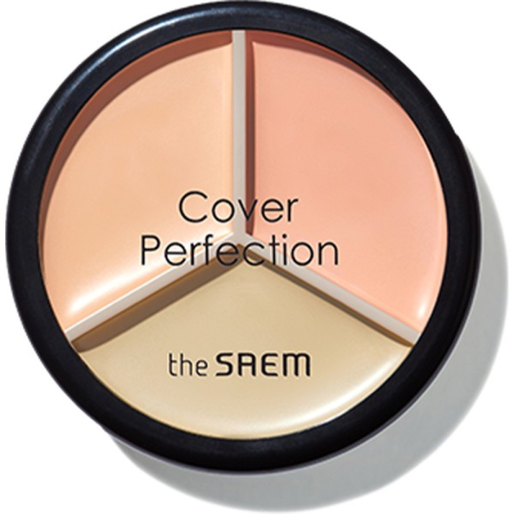 The Saem Cover Perfection Triple Pot 3'lü Kapatıcı Paleti - 03 Correct Up Beige Concealer Fiyatı
