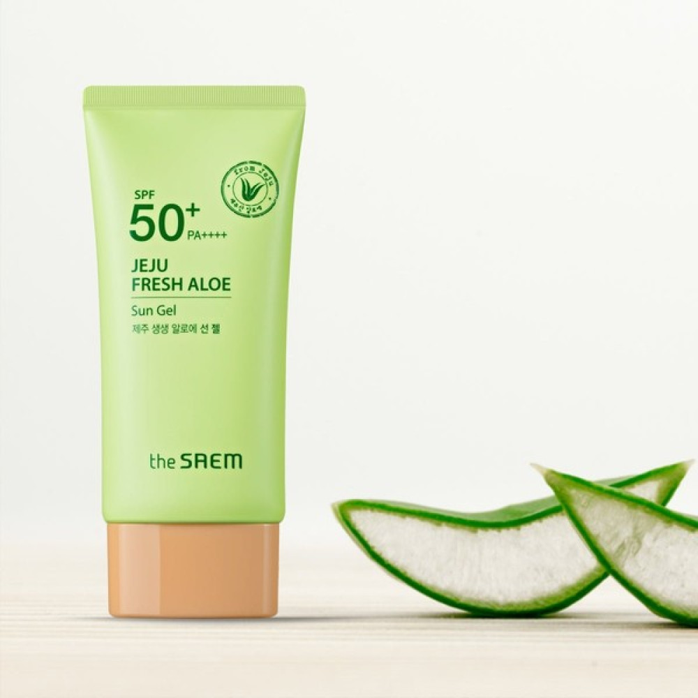 The Saem Jeju Aloe Sun Gel Güneş Kremi Spf 50+ ve Pa++++ 50 gr Güneş Kremleri ve Losyonları Fiyatı