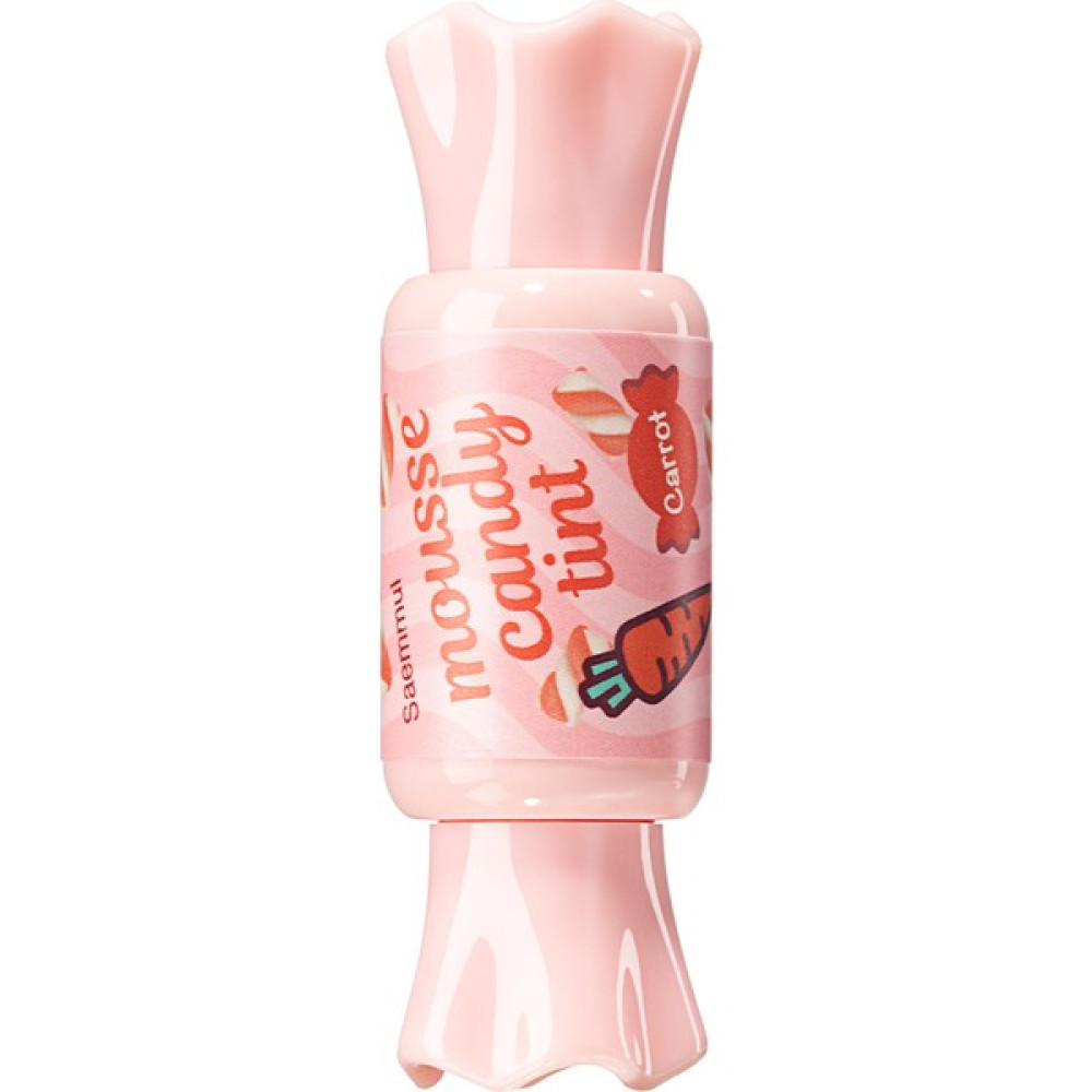 The Saem Nem Sağlayan Köpük Yapılı Tint - Saemmul Mousse Candy Tint Carrot 10 gr Rujlar & Dudak Parlatıcıları Fiyatı