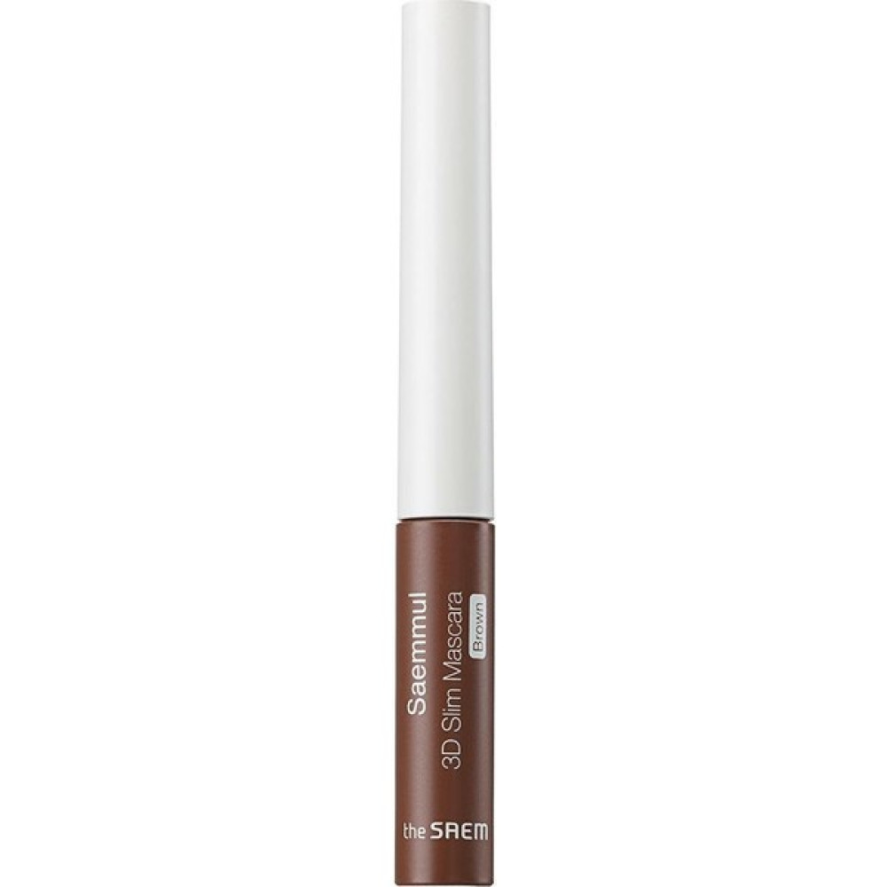 The Saem Üç Boyutlu Ultra Ince Rimel - Saemmul 3D Slim Mascara - Brown - Kahverengi Rimeller / Maskaralar Fiyatı