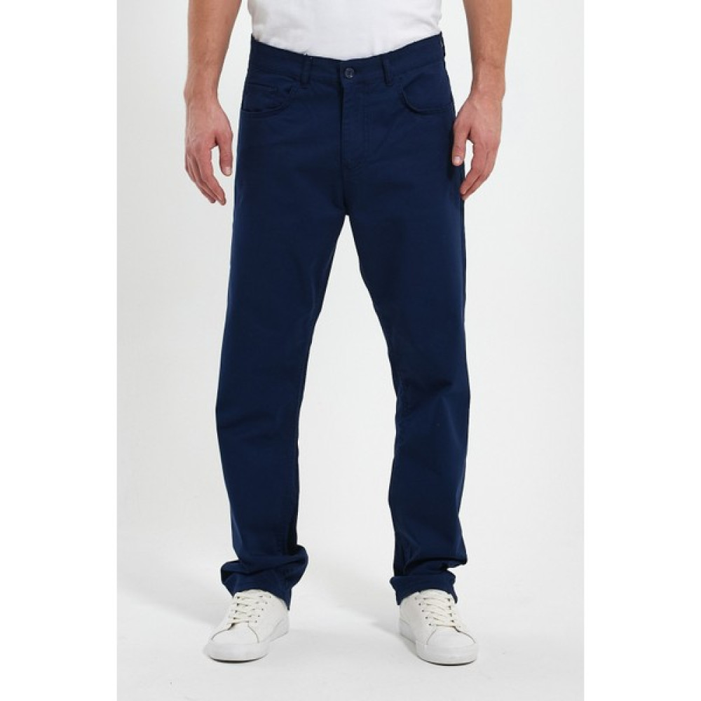 The Season TheSeason Erkek Lacivert Gabardin Relaxed Esnek Keten Baggy Pantolon Erkek Pantolon Fiyatı