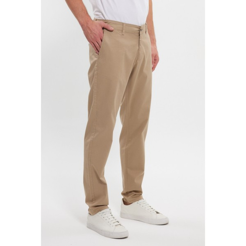 The Season Theseason Erkek Yazlık Bej Gabardin Pamuklu Keten Slim Fit Yan Cep Esnek Chino Pantolon Erkek Pantolon Fiyatı