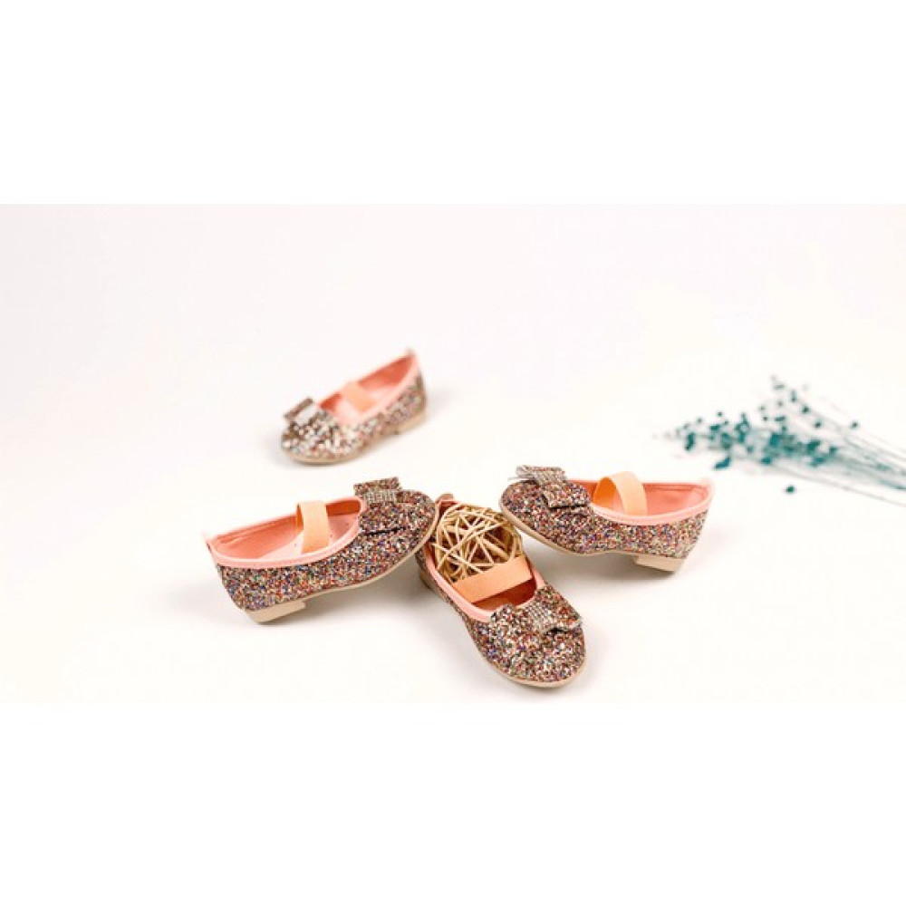 The Simple Luxury Kız Çocuk Pembe Payetli Pullu Ayakkabı Bebek Ayakkabısı Fiyatı
