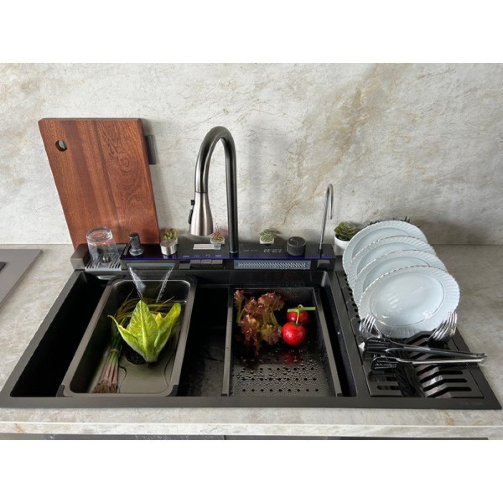 The Sink Aymarin 100 x 50 Teknolojik Eviye Seti Bataryalar & Musluklar Fiyatı