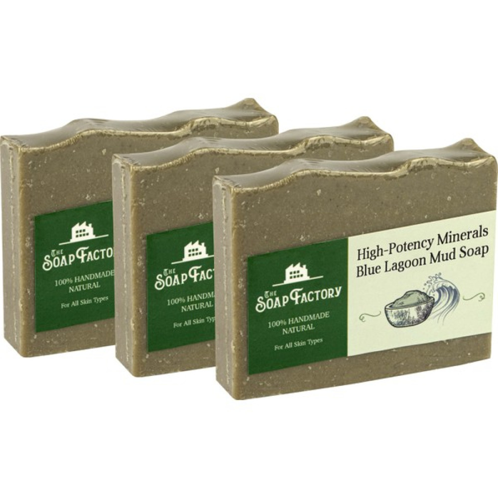 The Soap Factory Artizan Seri Ölüdeniz Çamuru Sabunu 110 g x 3 Adet (Toplam 330 g) - Yüksek Etkili Mineraller - Temizleme ve Peeling İçin Mükemmel ... Sabunlar Fiyatı