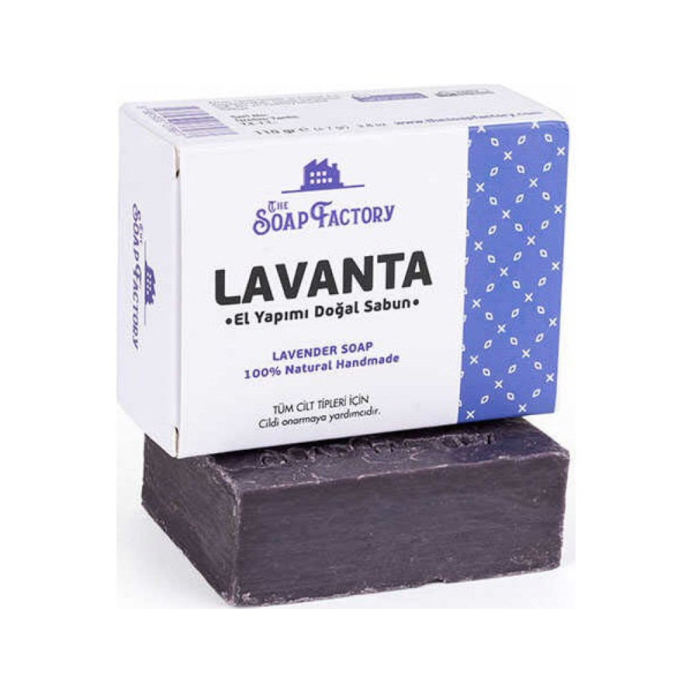 The Soap Factory Klasik Seri El Yapımı Lavanta Sabunu 110 g - Vegan - Lüks - Bütün Cilt Tipleri İçin - Geleneksel Kaynatma Yöntemi - Üstün Cilt Bak... Sabunlar Fiyatı