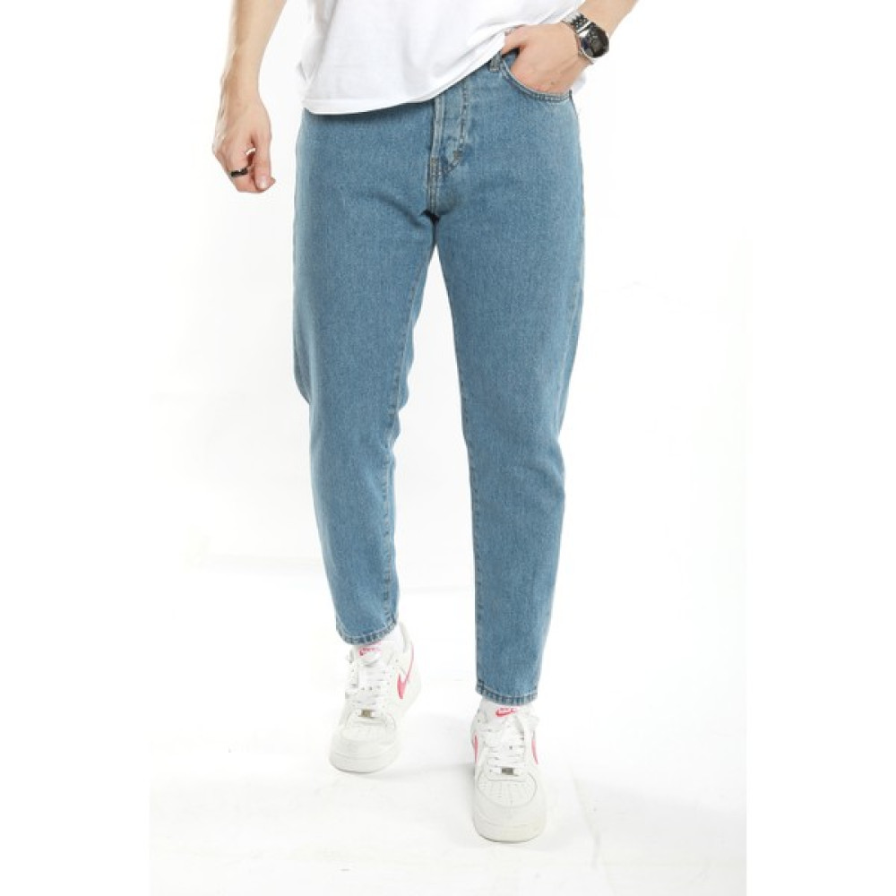 The Trend Man Mavi Taşlamasız Boyfriend Jeans Pantolon Erkek Jeans / Kot Pantolon Fiyatı