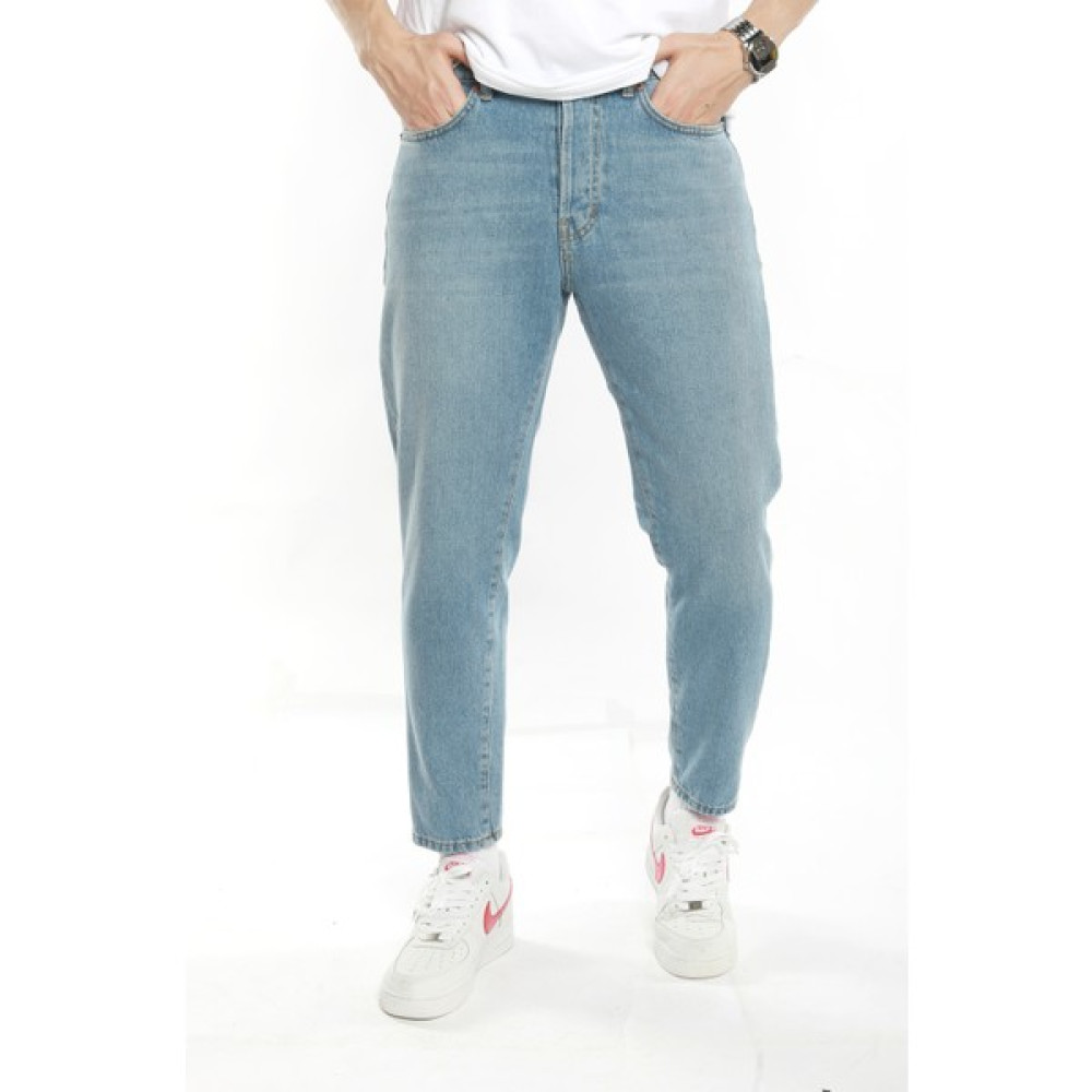 The Trend Man Taşlamalı Mavi Boyfriend Jeans Pantolon Erkek Jeans / Kot Pantolon Fiyatı