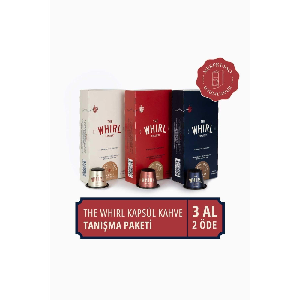 The Whirl Kapsül Kahve Tanışma Paketi 30 Kapsül Kahve Fiyatı