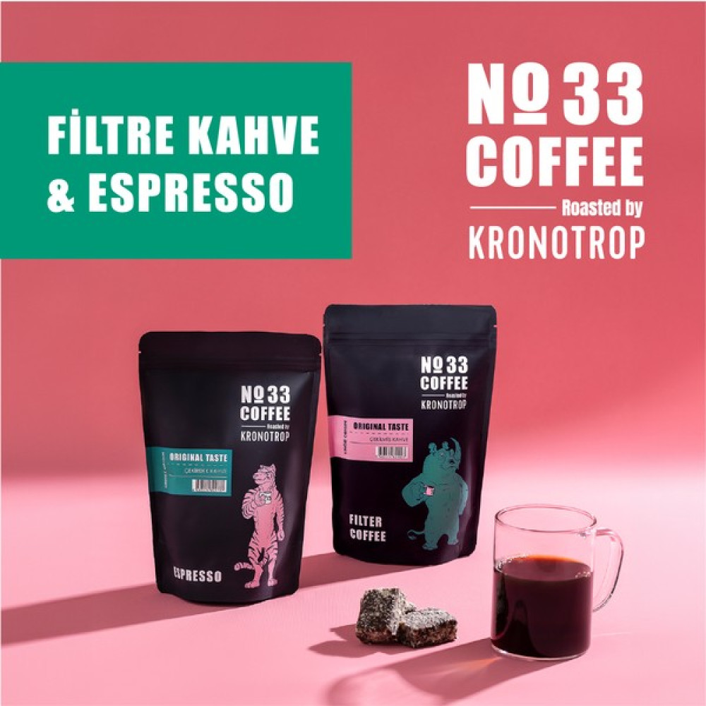 The Whirl Kronotrop No 33 Espresso Çekilmiş Kahve 4 Al 3 Öde - 250 gr Diğer Fiyatı
