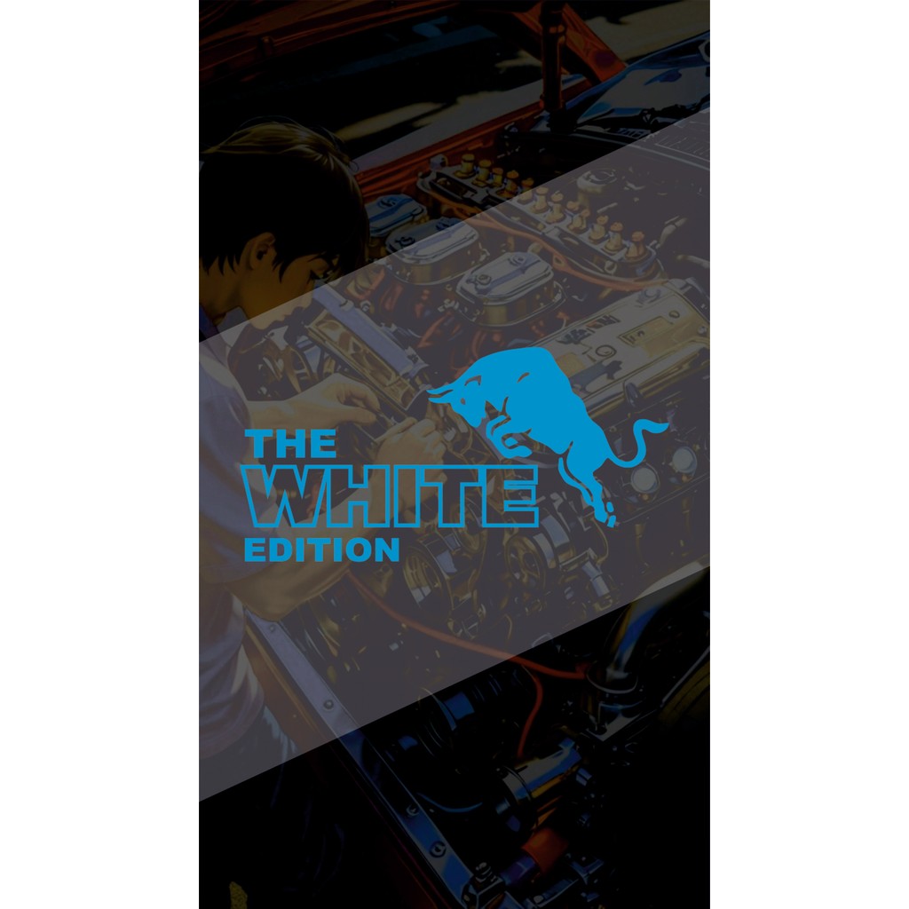 The White Edition (Rdbll) Sticker 20X10CM Jdm Araba-Motor-Laptop Hologram Seçenekli Sticker Etiket - Mavi - 20x10 Cm Dizüstü Bilgisayar Fiyatı