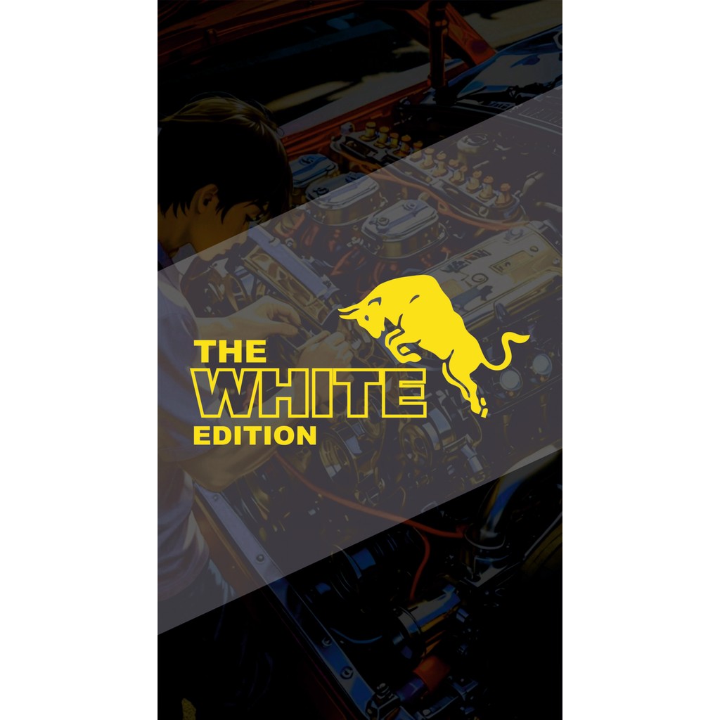 The White Edition (Rdbll) Sticker 20X10CM Jdm Araba-Motor-Laptop Hologram Seçenekli Sticker Etiket - Sarı - 20x10 Cm Dizüstü Bilgisayar Fiyatı