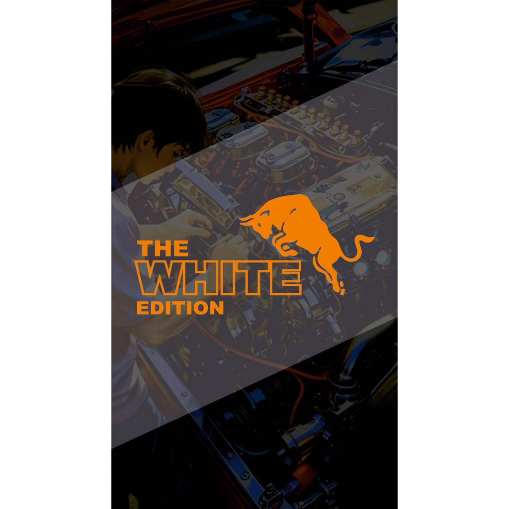 The White Edition (Rdbll) Sticker 20X10CM Jdm Araba-Motor-Laptop Hologram Seçenekli Sticker Etiket - Turuncu - 20x10 Cm Dizüstü Bilgisayar Fiyatı