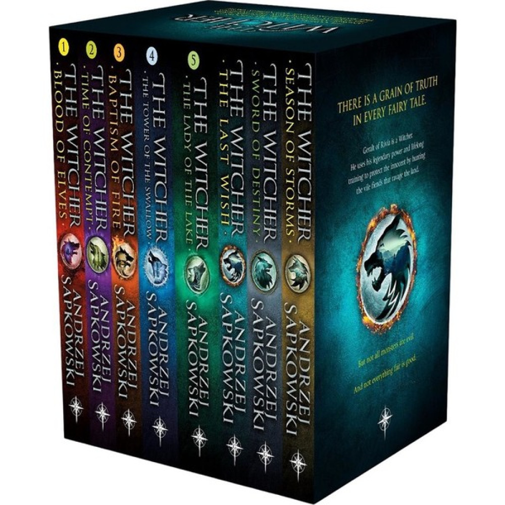 The Witcher Boxed Set: 8 Books - Andrzej Sapkowski Yabancı Dil Roman ve Öyküler Fiyatı
