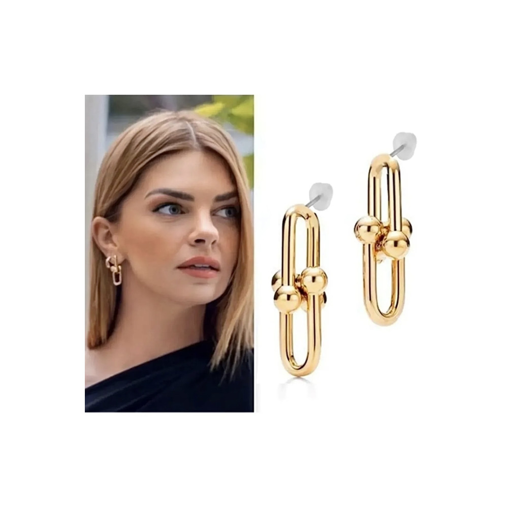 The Y Jewelry Altın kaplama tiffany küpe Bijuteri Küpe Fiyatı