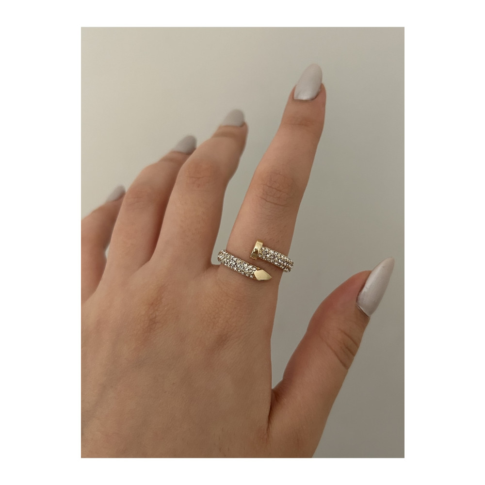 The Y Jewelry Zirkon Taşlı Çivi Yüzük Bijuteri Yüzük Fiyatı