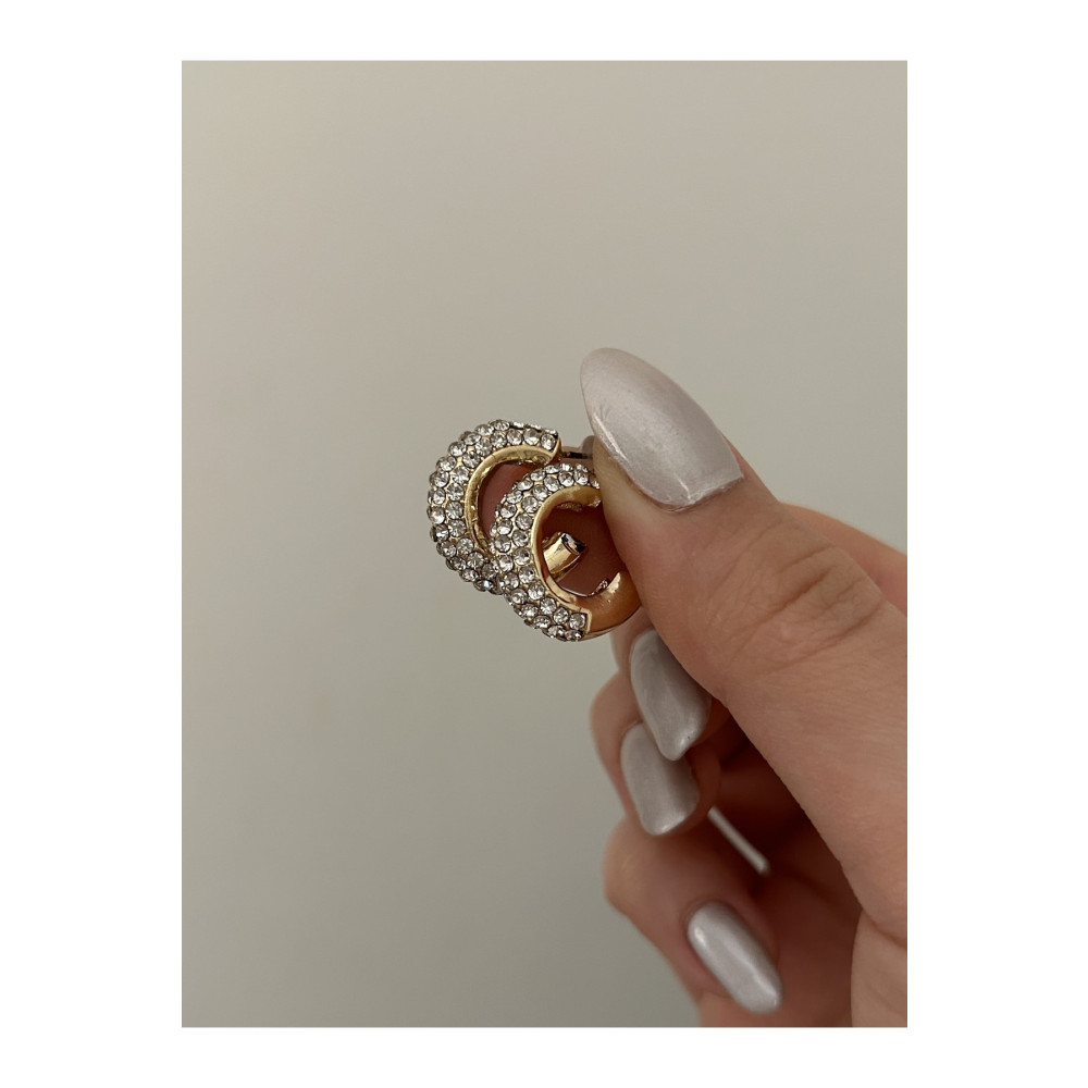 The Y Jewelry Zirkon Taşlı Gold Küpe Bijuteri Küpe Fiyatı
