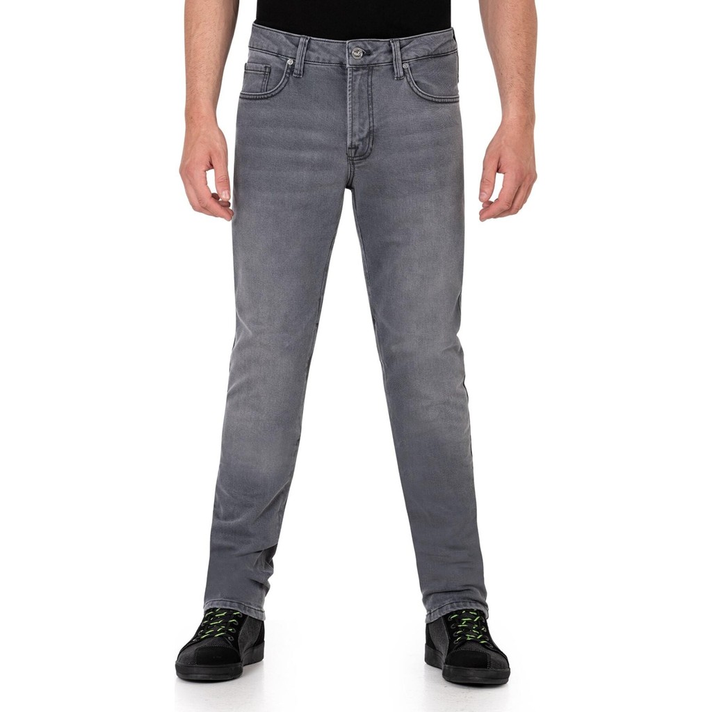 Thebikerjeans Urbanizer Grey Korumalı Motosiklet Kot Pantolonu - 30 - 32 Giyim & İç Giyim Fiyatı