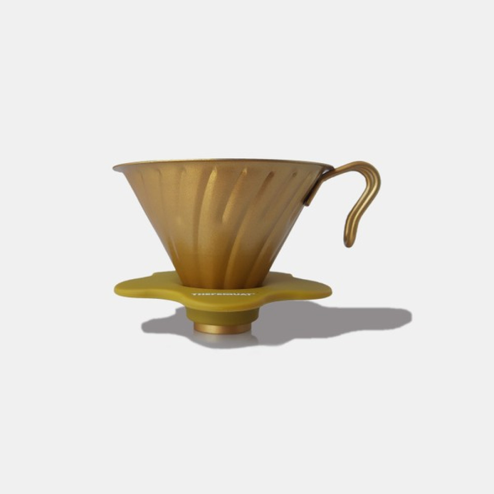 Theferruat Sarı Metal V60 Dripper 02 French Press Fiyatı