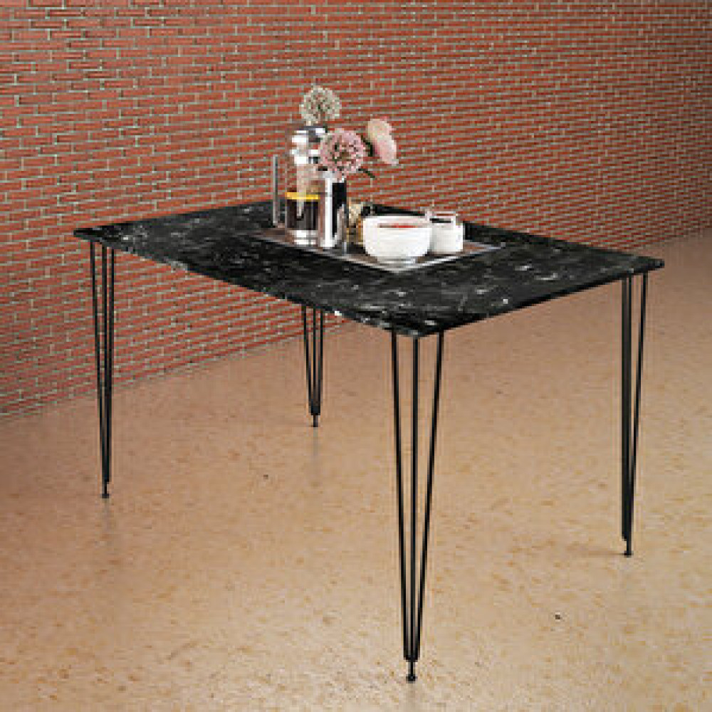 Theia Tasarım Mermer Desenli̇ 130x70cm Tek Masa Yemek & Mutfak Masası Fiyatı