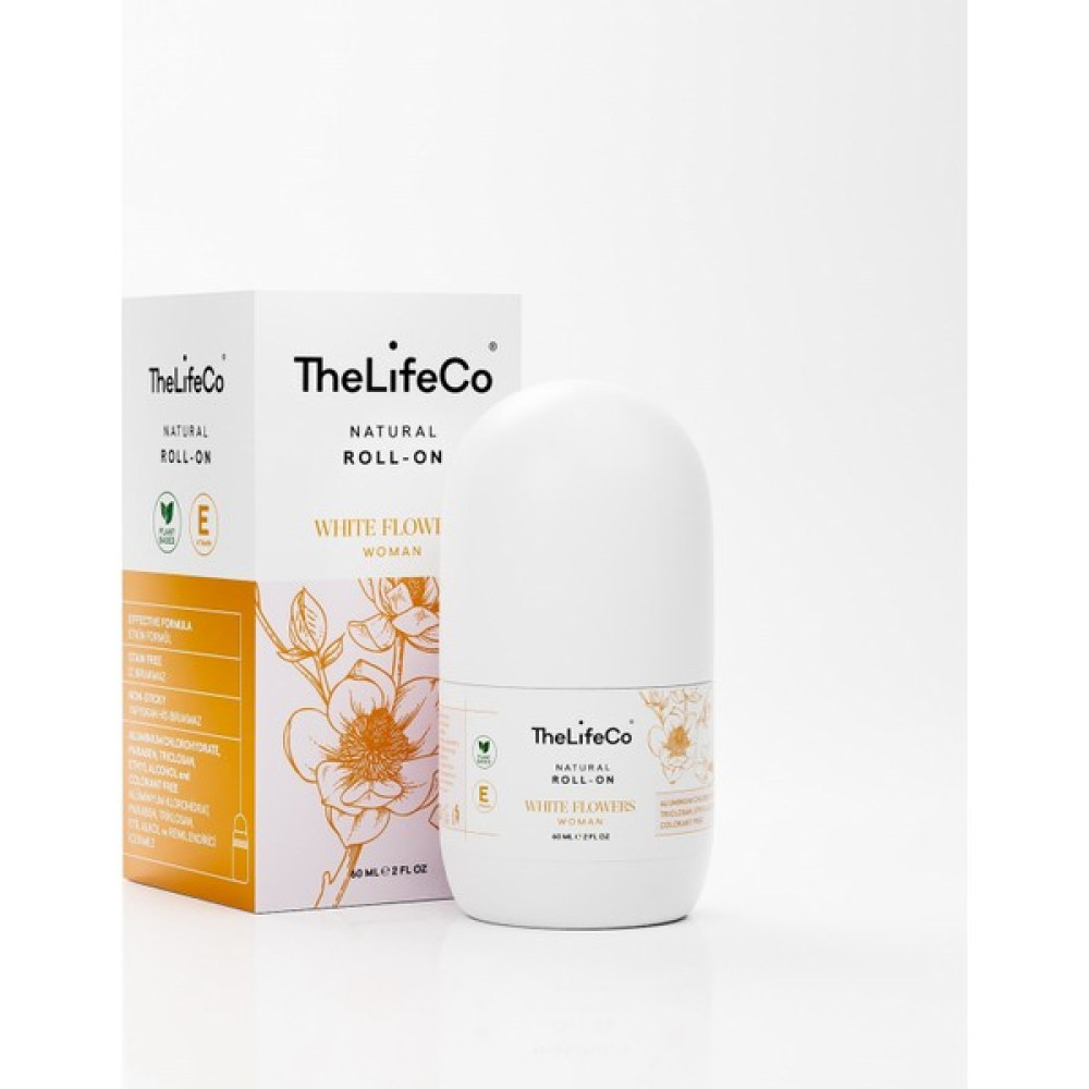 TheLifeCo Doğal Roll-On Deodorant White Flowers 60 ml (Aluminyumsuz, Alkolsüz, Doğal) Deodorantlar Fiyatı