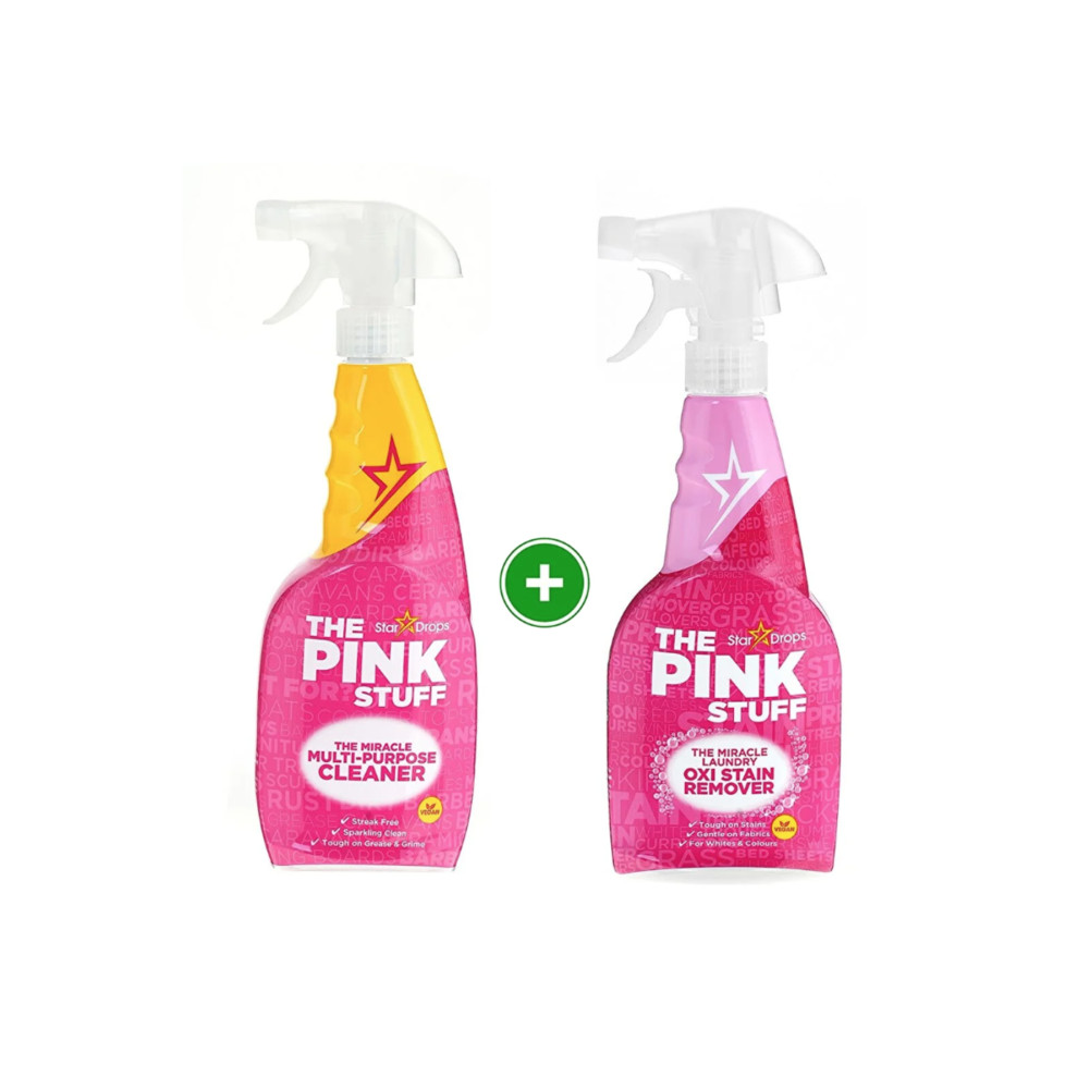 ThePinkStuff The Pink Stuff Oxi Leke Çıkarıcı Spreyi 500 ml Çok Amaçlı Temizlik Spreyi 750 ml Çamaşır Yıkama Fiyatı