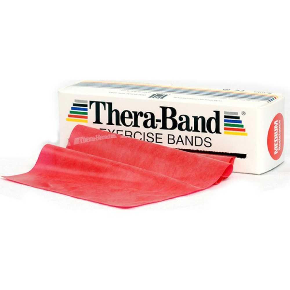 TheraBand Egzersiz / Pilates Bandı 5.5 Metre Kırmızı Pilates Fiyatı