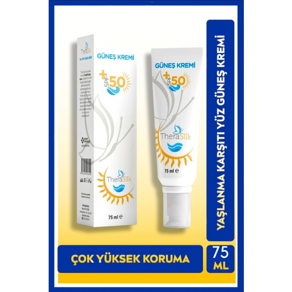 Therasilk Güneş Kremi Yüksek Koruma Spf 50 Güneş Kremleri ve Losyonları Fiyatı