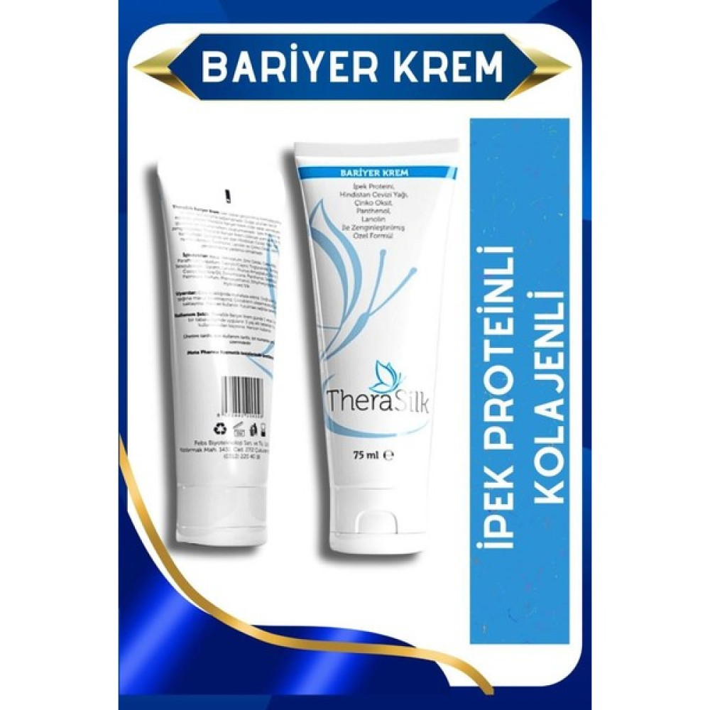 Therasilk Ipek Proteinli Bariyer Krem Yatıştırıcı Onarıcı Yoğun Nemlendirici Su Bazlı Kolajenli 75ml -Collagen Oto Boyaları Fiyatı