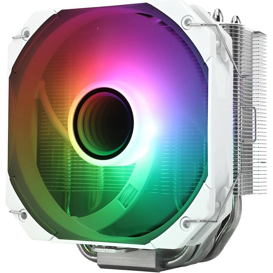 Thermalright Assassin King 120 Mini White ARGB V3 TL-D12W-S V3 5 x 6mm Isı Borulu Intel-AMD Uyumlu Beyaz Hava Soğutucu - Beyaz - Gri Diğer Fiyatı