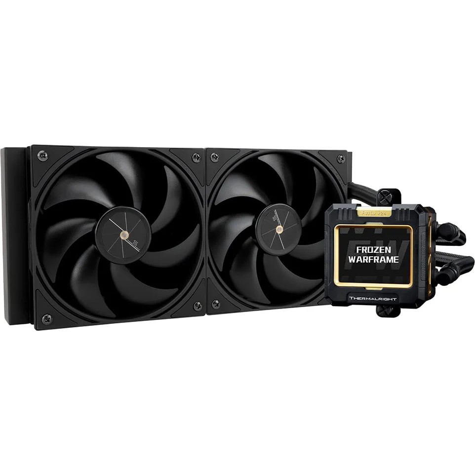 Thermalright Frozen Warframe 240 Black 240MM Intel-Amd Uyumlu Siyah Işlemci Sıvı Soğutucu - Siyah - Sarı İşlemci Fiyatı