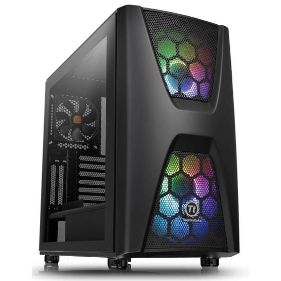 Thermaltake CA-1N5-00M1WN-00 Commander C34 Tempered Glass RGB 2x200cm Fan Mi̇dTower Kasa