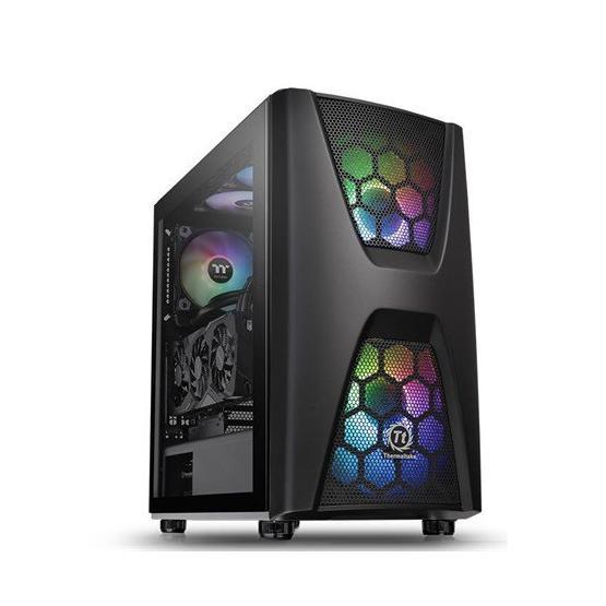 Thermaltake CA-1N5-00M1WN-00 Commander C34 Tempered Glass RGB 2x200cm Fan Mi̇dTower Kasa