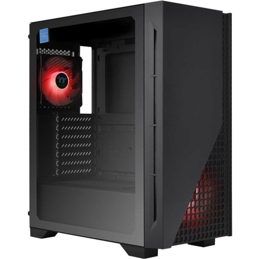 Thermaltake H330 650W Kırmızı Ledli 2X120MM Fanlı Tempered Glass Pencereli Oyuncu Kasası - Siyah PC Kasaları Fiyatı