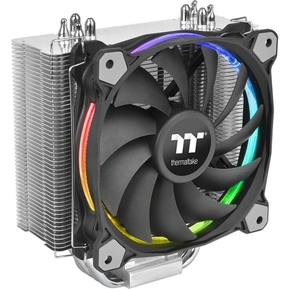 Thermaltake Riing Silent Rgb Sync Edition - Intel / Amd Uyumlu, 12CM Pwm Fanlı, 4x Isı Borulu Işlemci Soğutucu (TH-CL-P052 AL12SW-AA) Soğutucular Fiyatı