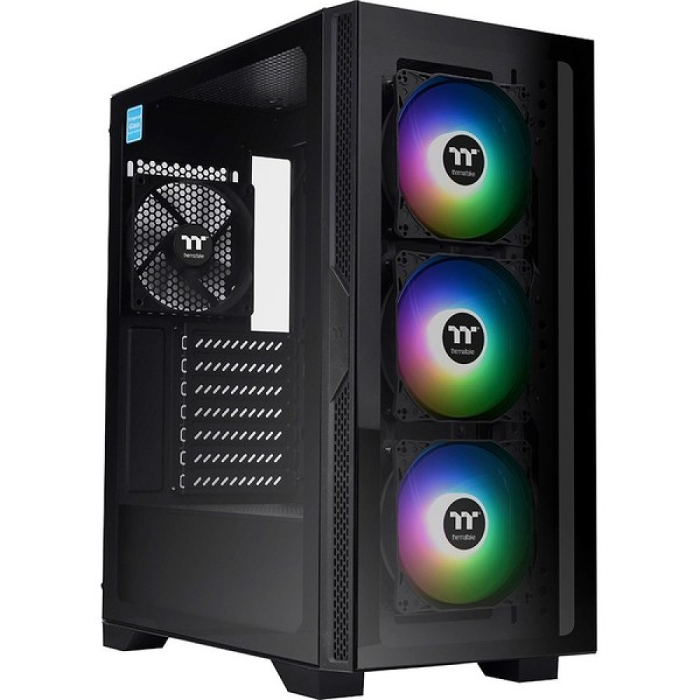 Thermaltake Versa T25 550W 80+ Argb 3X120MM Fan Tempered Glass Pencereli Oyuncu Kasası - Siyah PC Kasaları Fiyatı