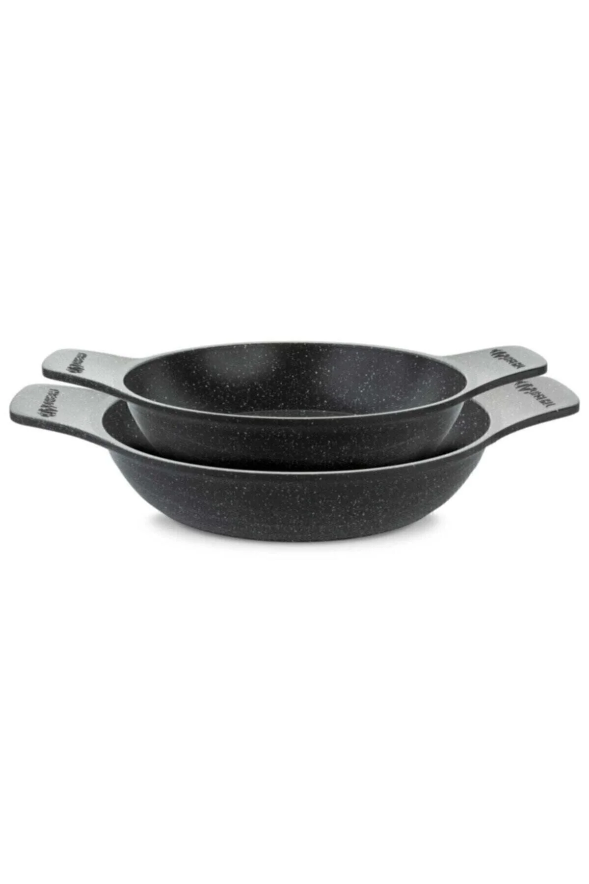 ThermoAD 2li Güveç Sahan Seti Granit Döküm Tava Seti 20cm 22cm" Tavalar Fiyatı