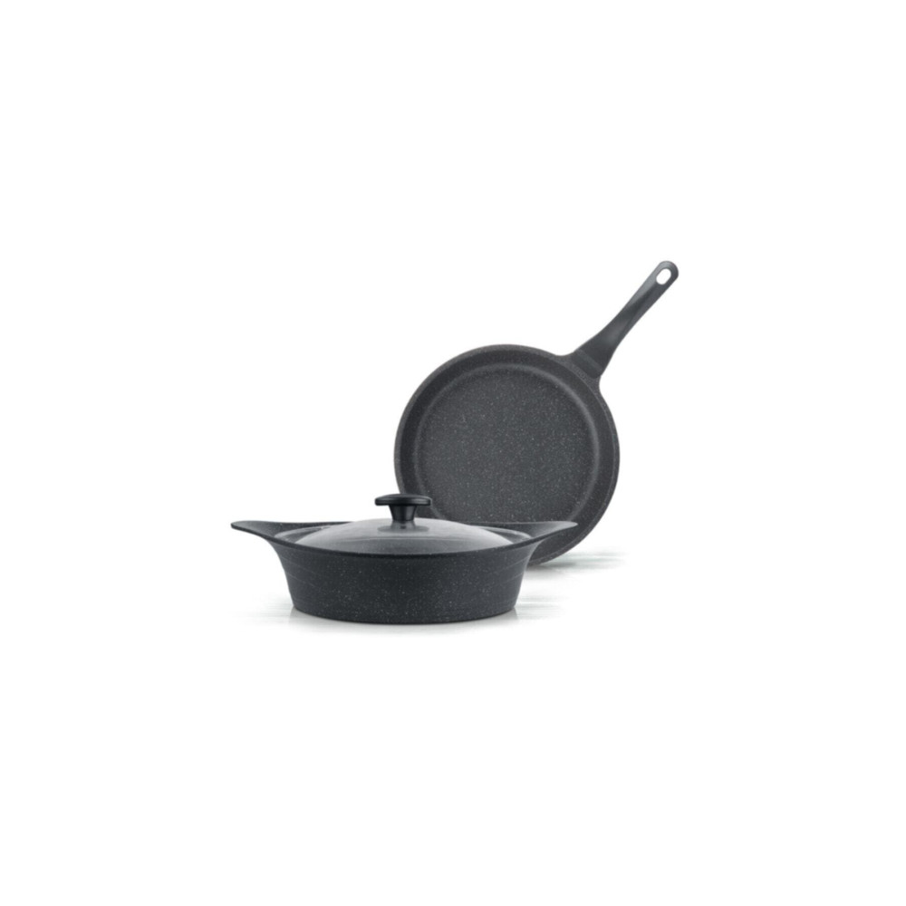 ThermoAD 3 Parça Düküm Tava Tencere Seti Pyro Set(28 CM SIĞ TENCERE 28 CM TAVA) Tencere / Tava Setleri Fiyatı