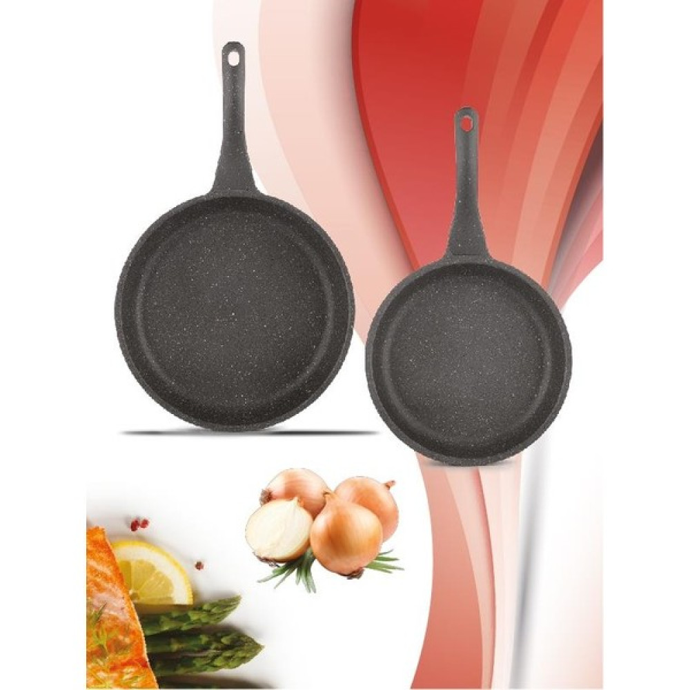 Thermoad Döküm Granit Midas 2’li Set Gri 20 + 26 cm Tavalar Fiyatı
