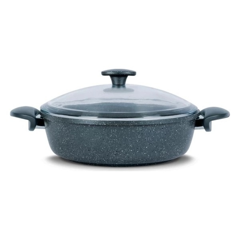 Thermoad Love Alüminyum Döküm 32 cm Basık Tenceresi / Gri Tencereler Fiyatı