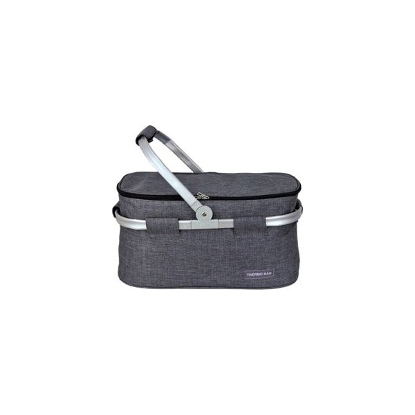 Thermobag Gri Buzluk Piknik Çantası 27 lt Katlanabilir Özellikli Uzun Süreli Kullanım İçin Diğer Fiyatı