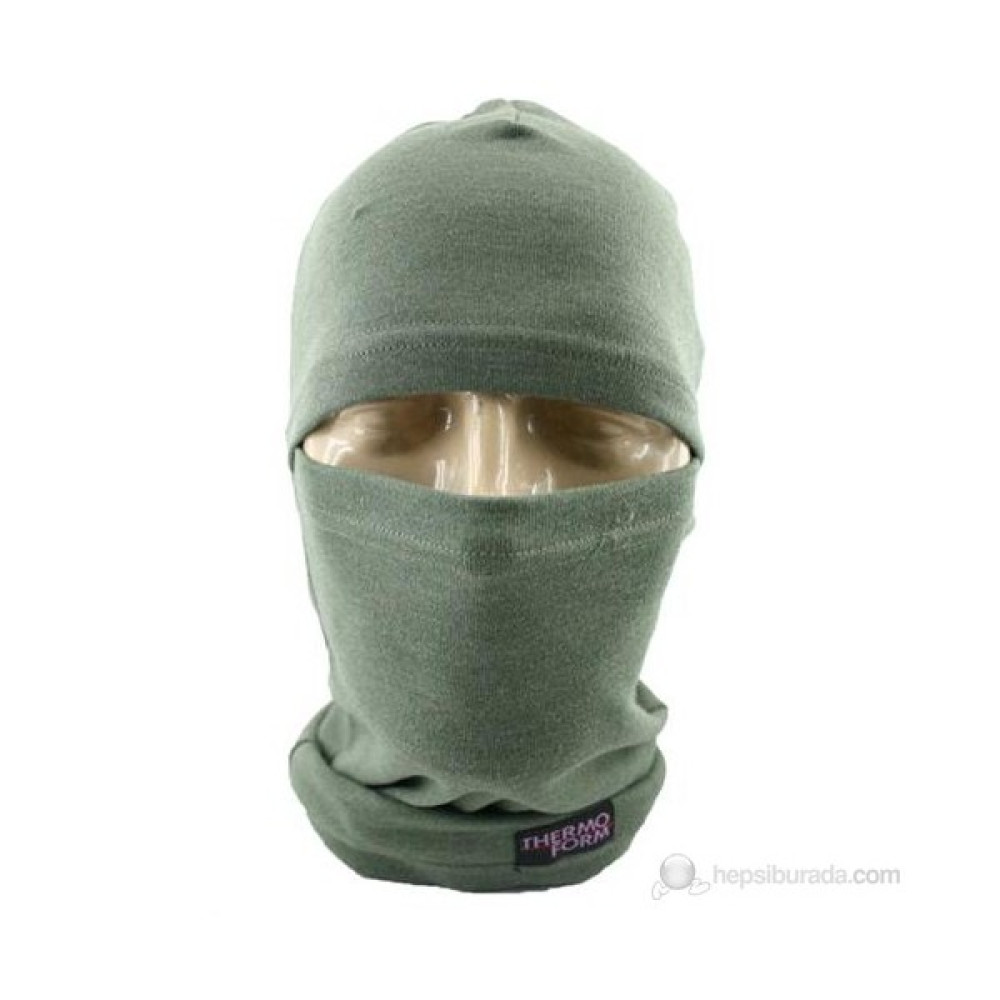 Thermoform Kar Maskesi - Haki Bere & Kep (Outdoor) Fiyatı