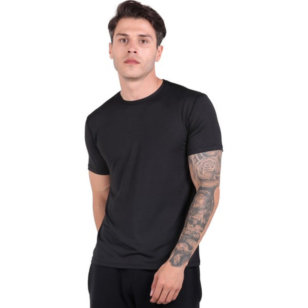 Thermoform Microfiber Kısa Kol Fanila Siyah Termal İç Giyim Fiyatı