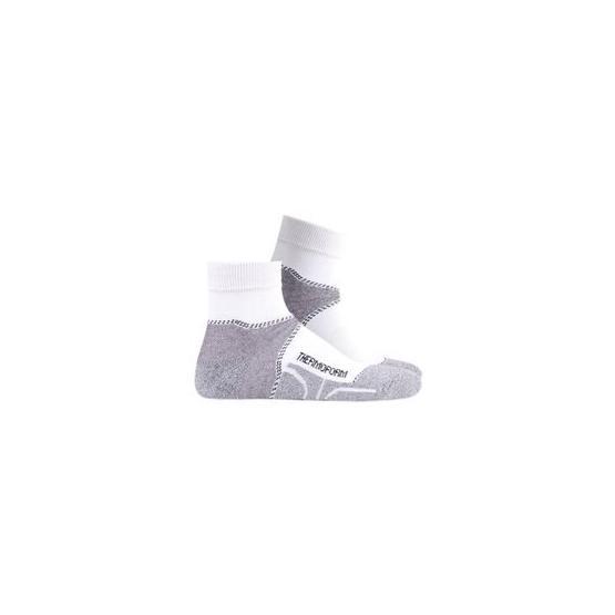 Thermoform Unisex Walking Beyaz Erkek Patik Çorap