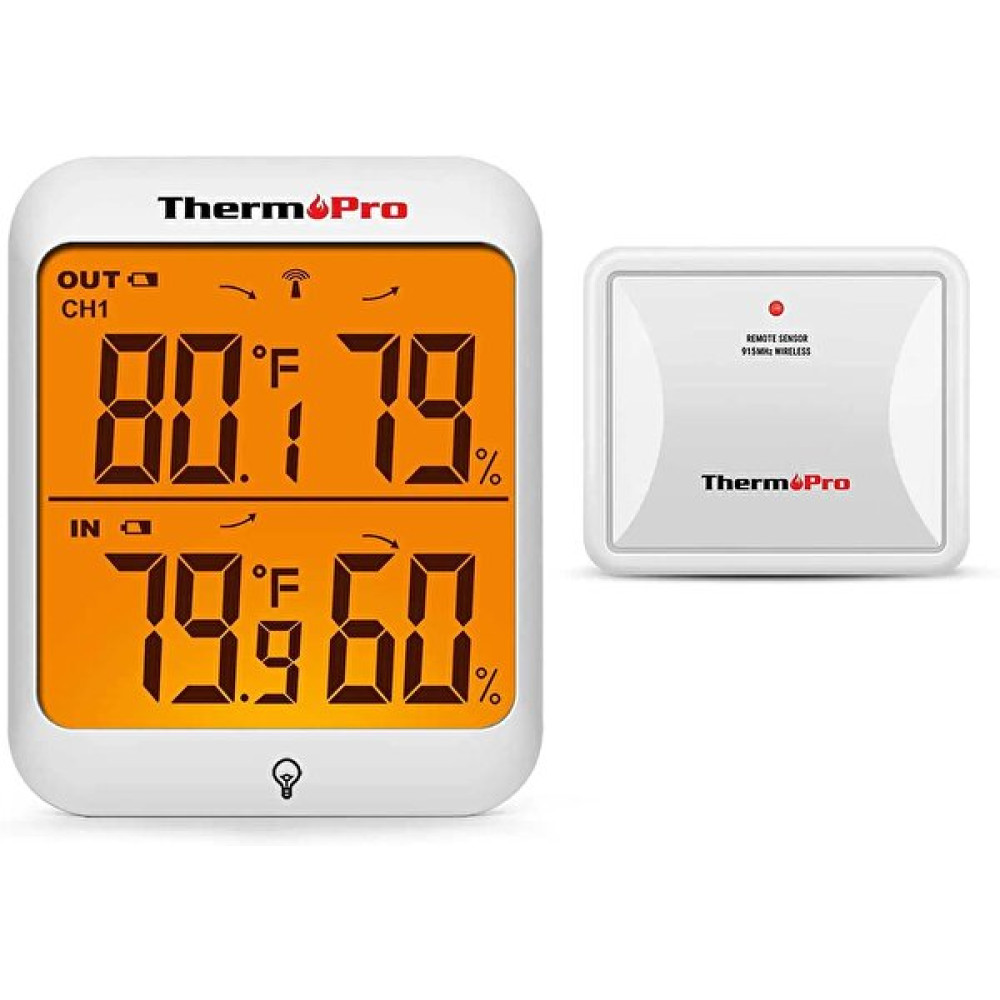 Thermopro Tp-63C Wi-Fi İç Ve Dış Mekan Dijital Isı Ve Nem Ölçer Güvenlik Sistemi Setleri Fiyatı