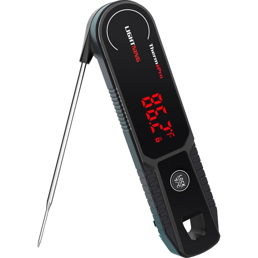 Thermopro TP622 Daldırma/saplama Izgara/barbekü/mangal Et Gıda Ölçme Pişirme Termometresi - Siyah Diğer Fiyatı