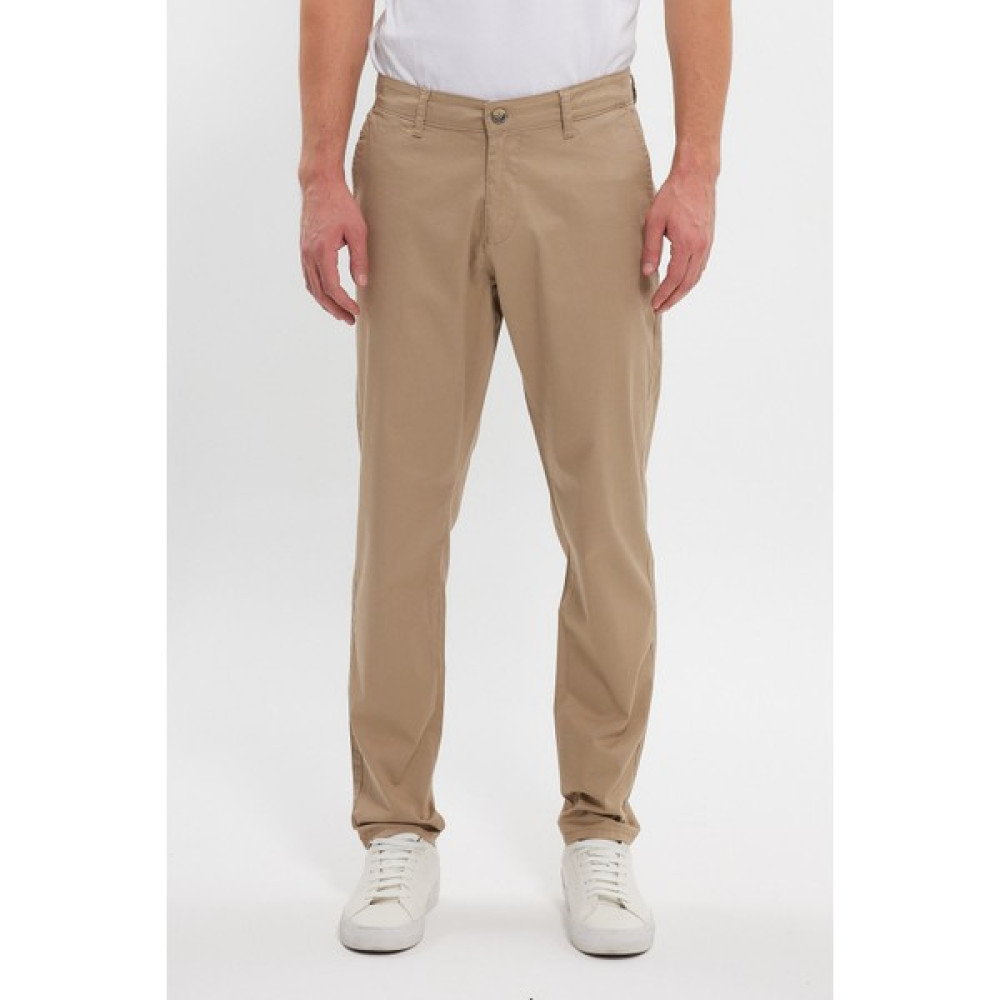 TheSeason Erkek Yazlık Bej Gabardin Pamuklu Keten Slim Fit Yan Cep Esnek Chino Pantolon Erkek Pantolon Fiyatı
