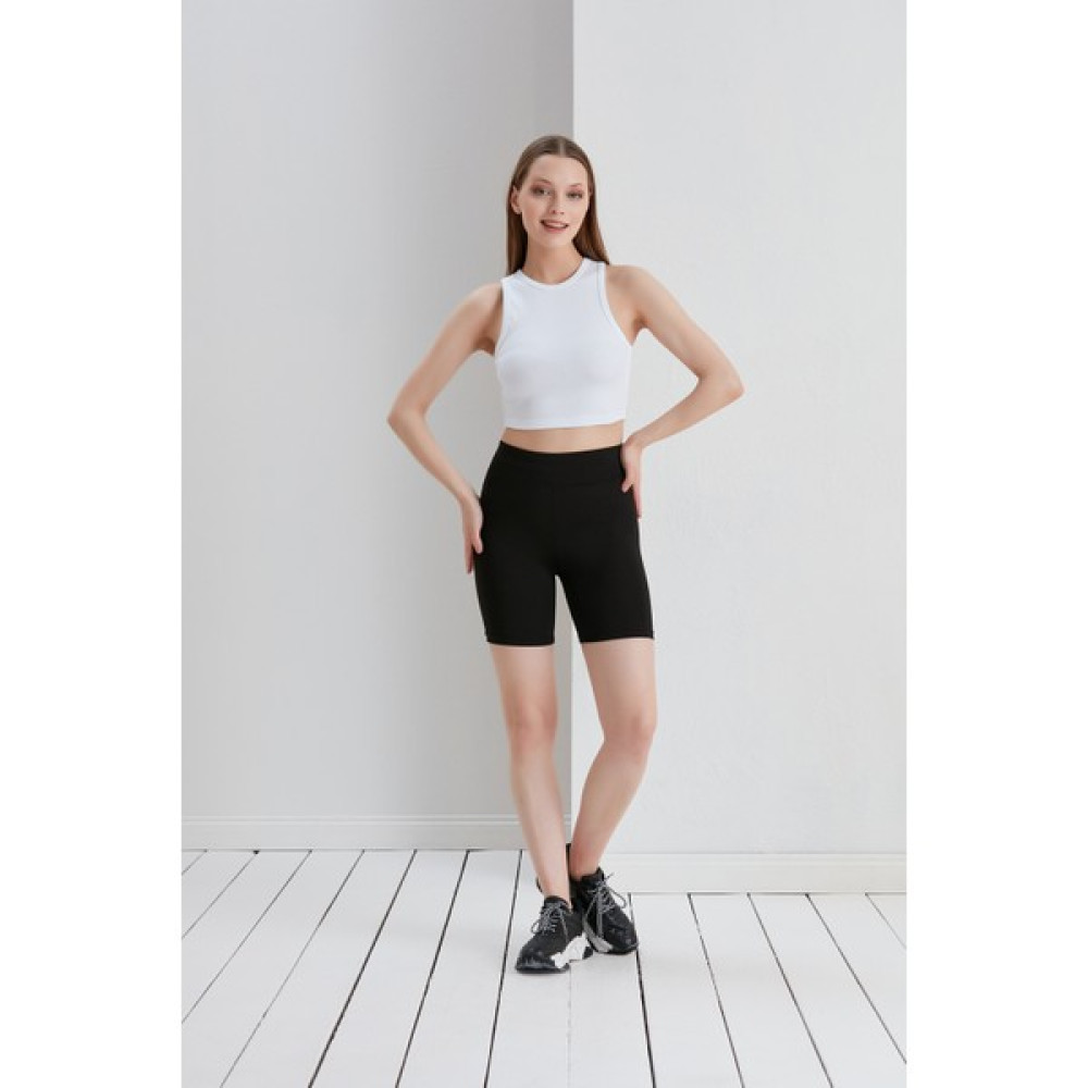 Thin Shop Beyaz Crop Bel Üstü Bayan Kaşkorse Bluz Bluz Fiyatı