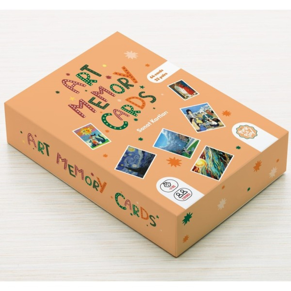 Think and play Art Memory Cards- Eşleştirme oyunu- Hafıza kartları- Çocuk kutu oyunu - 1 Çocuk Oyuncağı Fiyatı