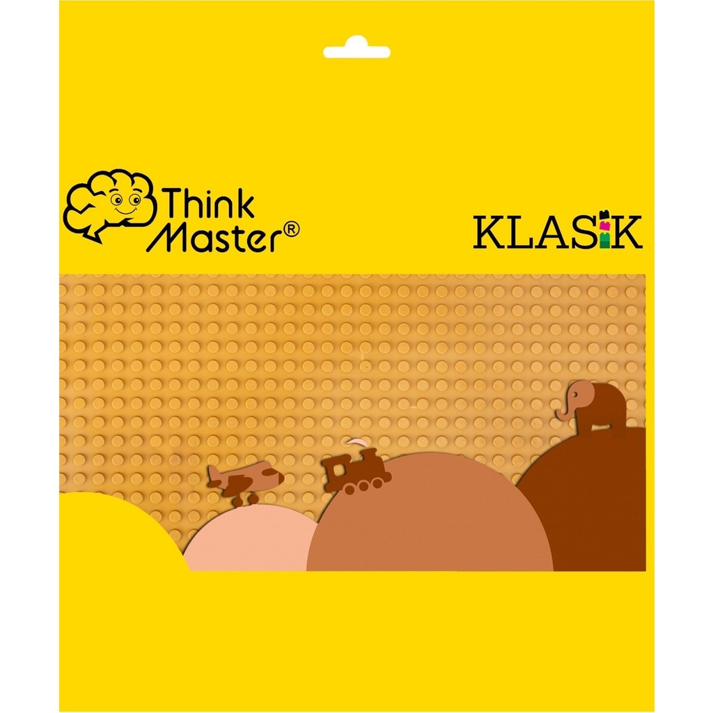 Think Master Yapı Oyuncak Uyumlu Kahverengi Tabla 25CMX25CM Anne Bebek Oyuncak Fiyatı